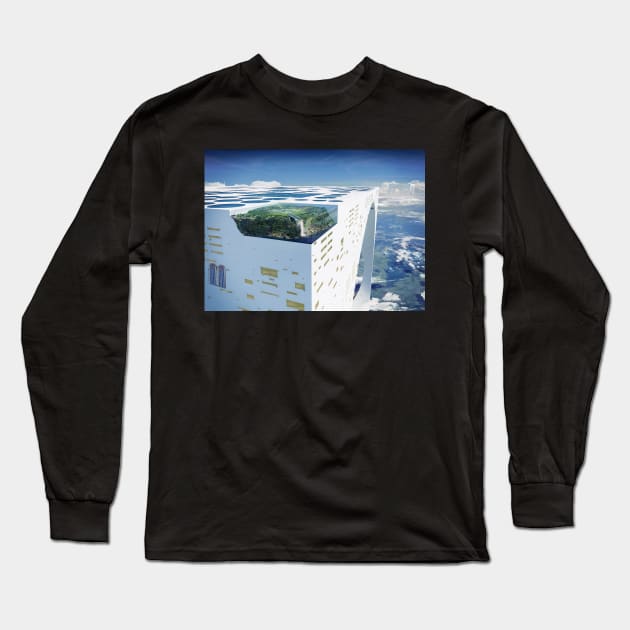 Corner Penthouse Long Sleeve T-Shirt by AlexJayBrady